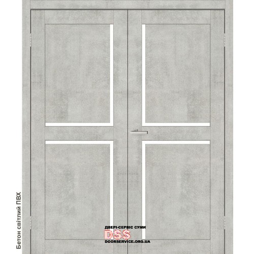 Дверний блок SMART C 101 подвійний